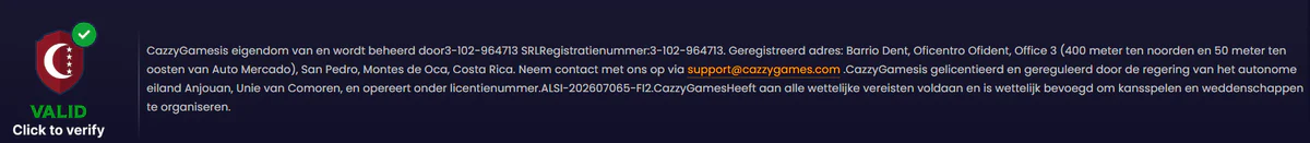 Wie toezicht houdt op de site